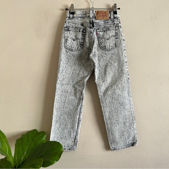 Vintage Kids Acid Wash 501 - Picture 2 of 9